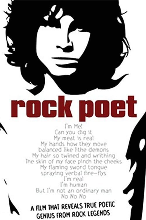 Rock Poet: Jim Morrison poster