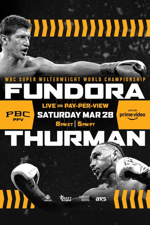 Sebastian Fundora vs. Keith Thurman poster