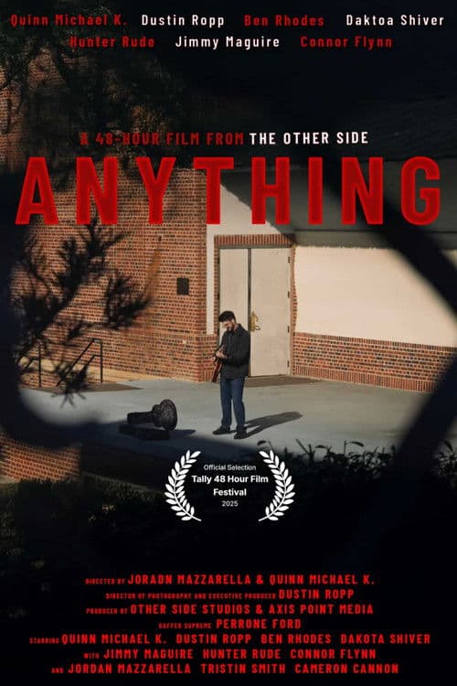 Anything poster