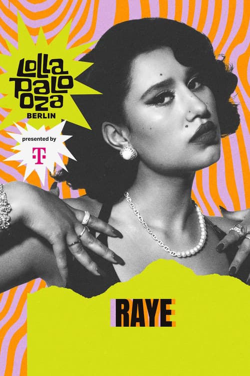 RAYE: Live at Lollapalooza Berlin poster