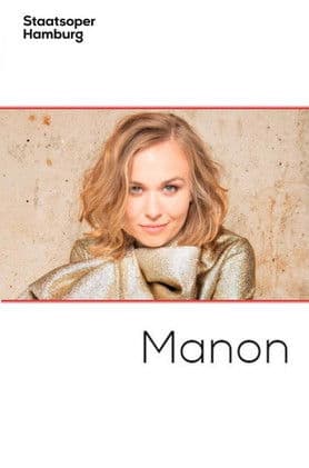 Manon - Staatsoper Hamburg poster