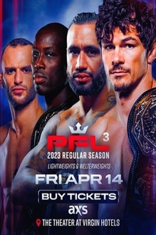 PFL 2023 #3: Regular Season - Aubin-Mercier vs. Burgos poster
