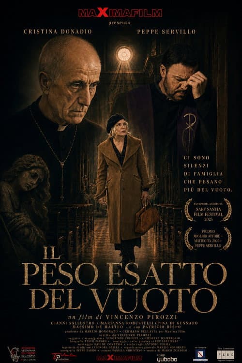 Il peso esatto del vuoto poster