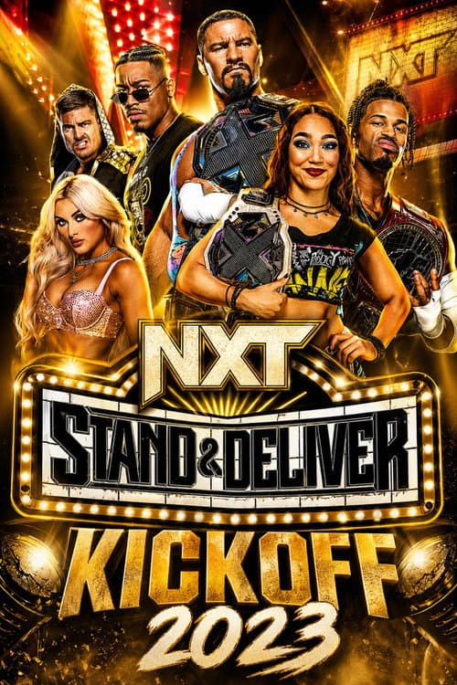 WWE NXT Stand & Deliver Kickoff poster