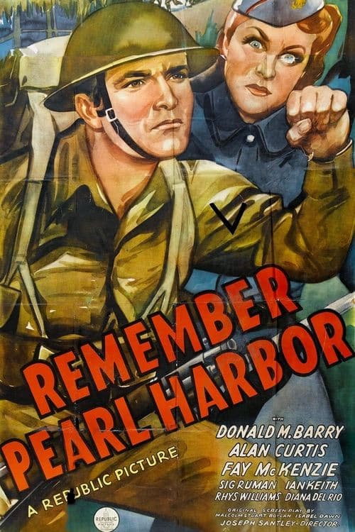 Remember Pearl Harbor poster