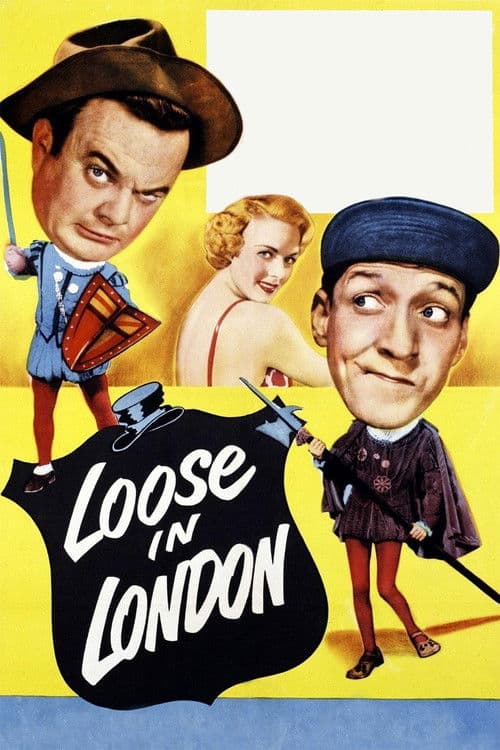 Loose in London poster