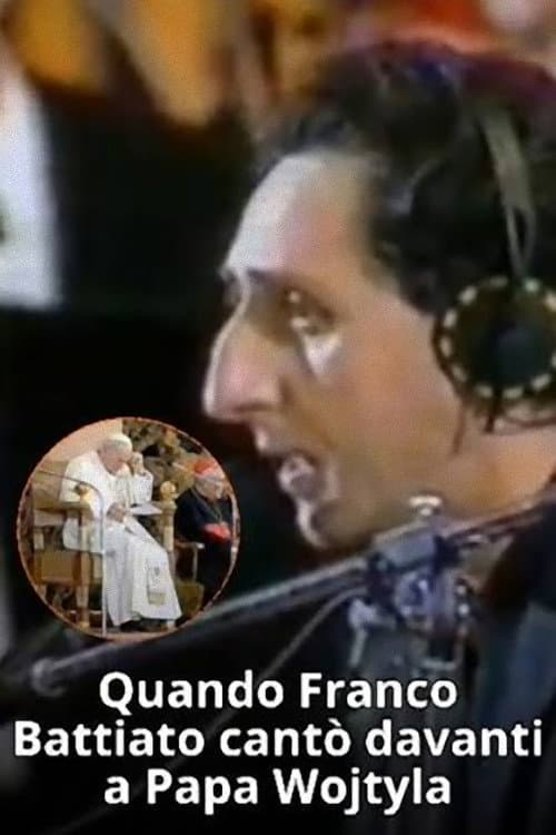 Franco Battiato - Fleurs - Live dall'aula Paolo VI in Vaticano 1999 poster