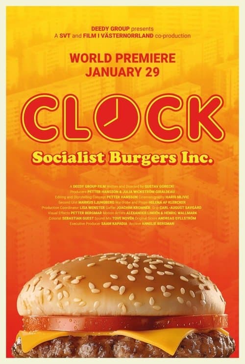 Clock - Socialist Burgers Inc. poster