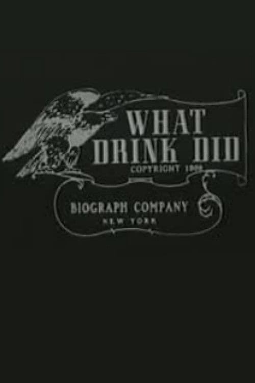 What Drink Did poster