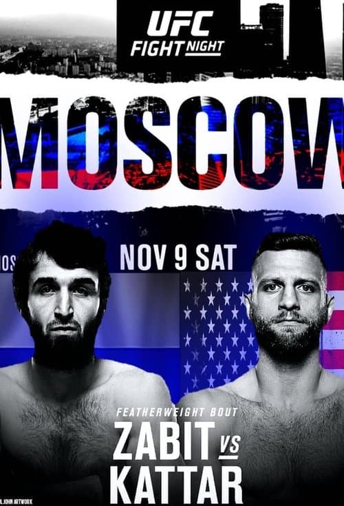 UFC Fight Night 163: Magomedsharipov vs. Kattar poster