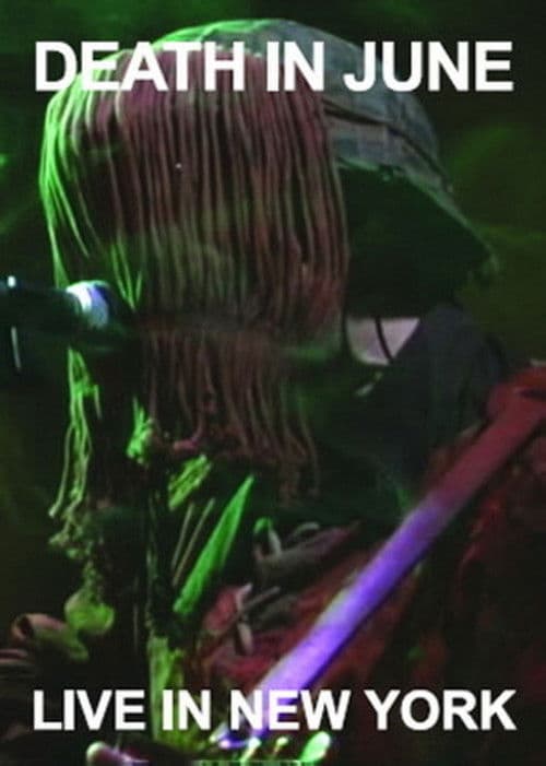 Death in June: Live in New York 2002 poster