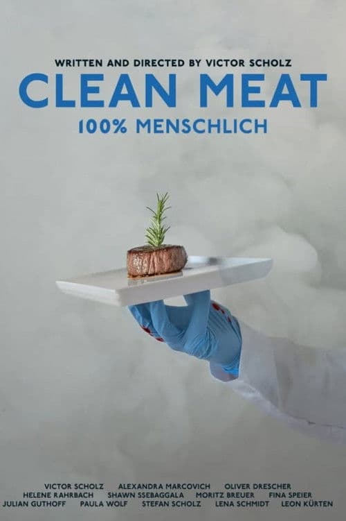 Clean Meat - 100% menschlich poster