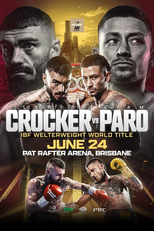 Lewis Crocker vs. Liam Paro poster