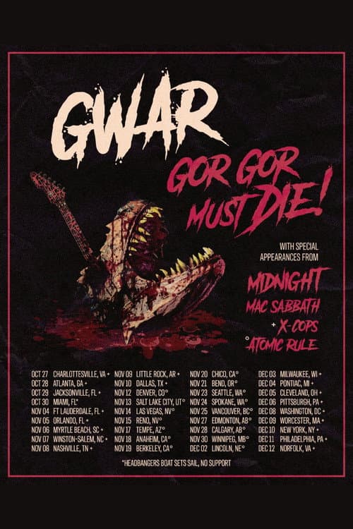 GOR GOR MUST DIE! poster