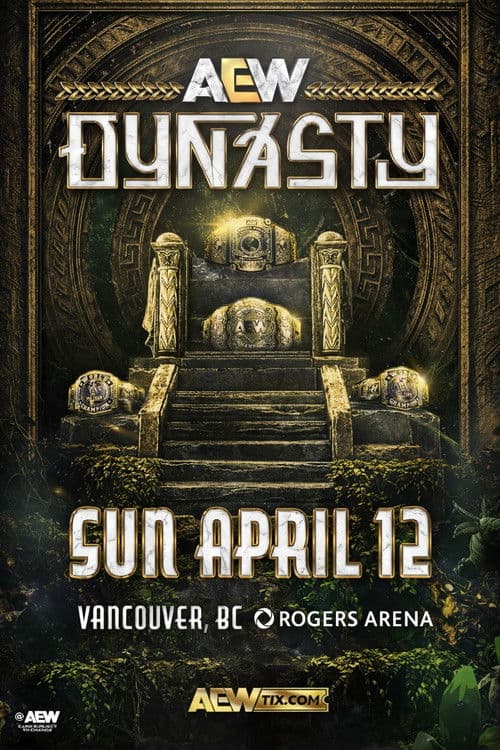 AEW Dynasty 2026 poster