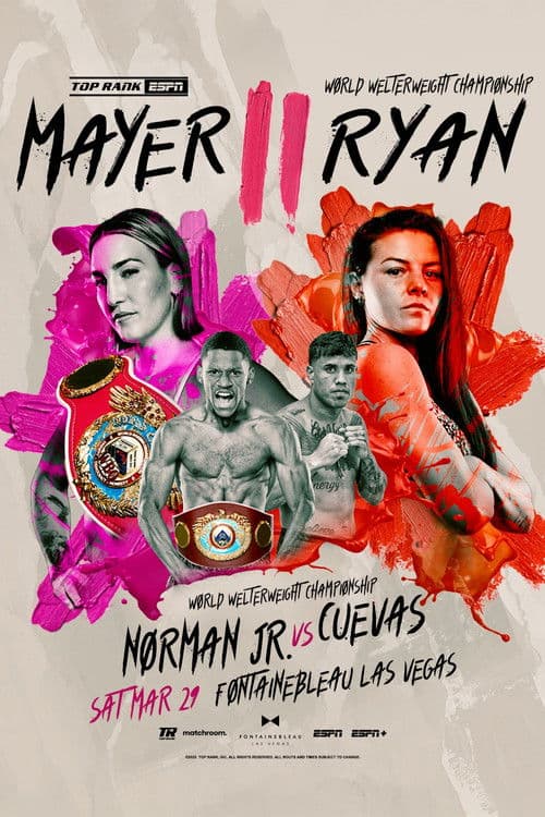 Mikaela Mayer vs. Sandy Ryan II poster