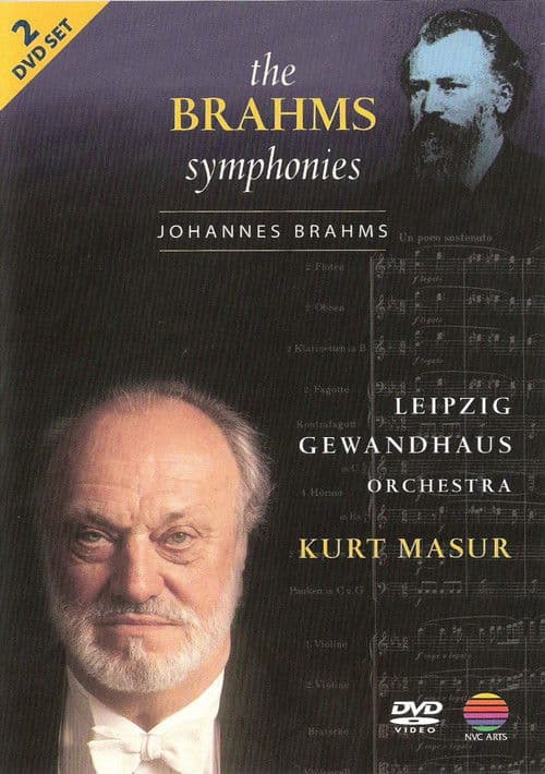 The Brahms Symphonies / Leipzig Gewandhaus Orchestra, Kurt Masur poster