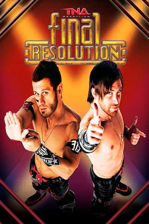 TNA Final Resolution 2009 poster