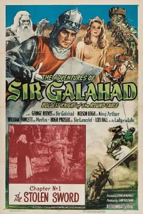 The Adventures of Sir Galahad poster