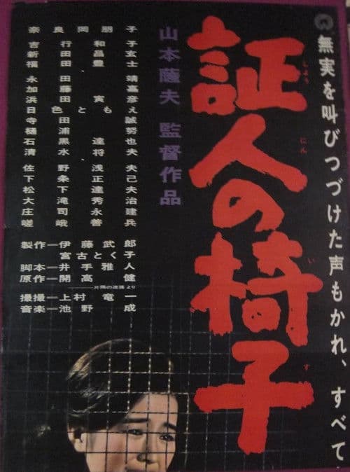 Witness Chair poster