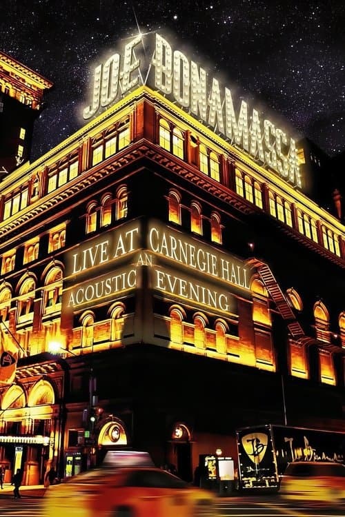 Joe Bonamassa - Live at Carnegie Hall - An Acoustic Evening poster