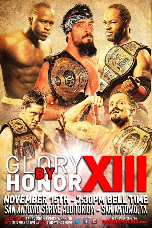 ROH: Glory By Honor XIII poster