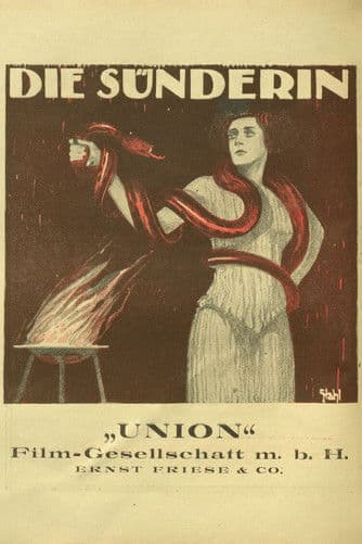 Die Sünderin poster