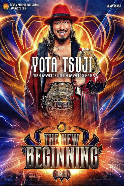 NJPW The New Beginning USA 2026 poster