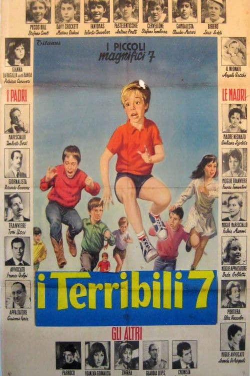 I terribili sette poster