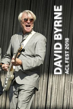 David Byrne: ACL Fest 2018 poster