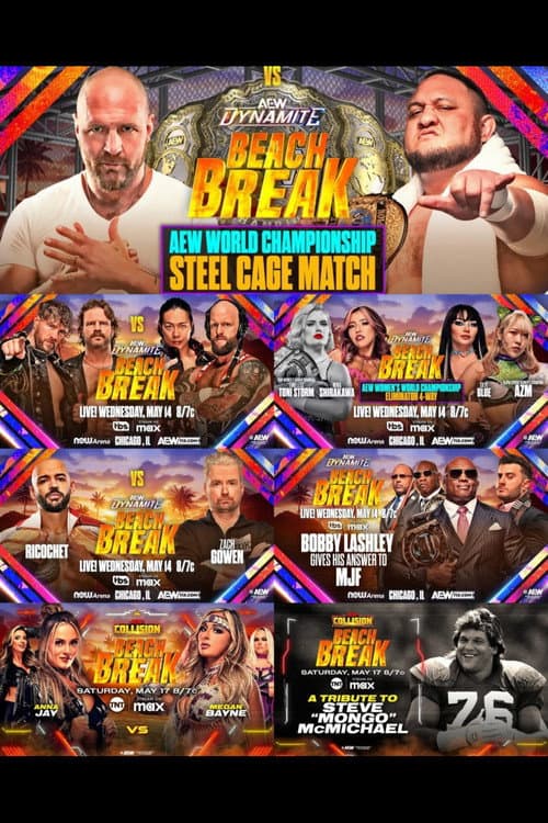 AEW Dynamite: Beach Break 2025 poster