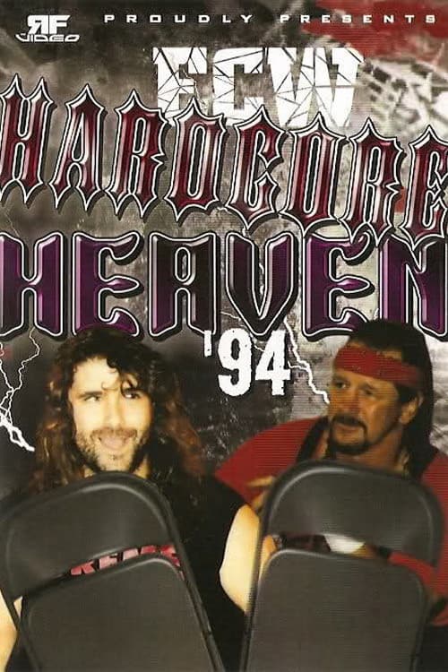 ECW Hardcore Heaven 1994 poster
