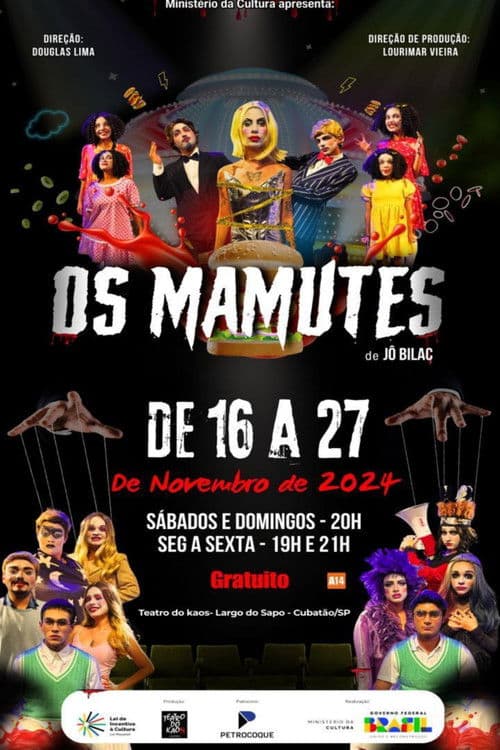 Os Mamutes poster