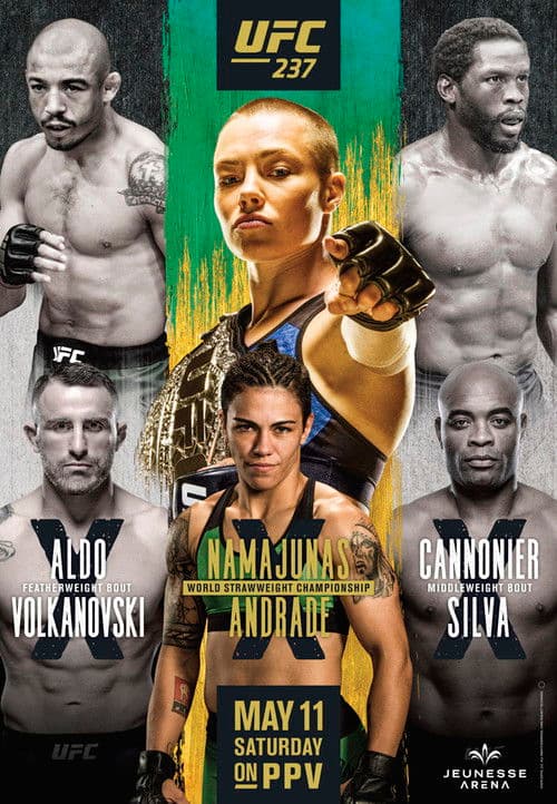UFC 237: Namajunas vs. Andrade poster