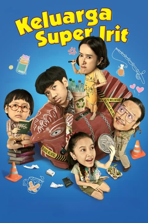 Keluarga Super Irit poster