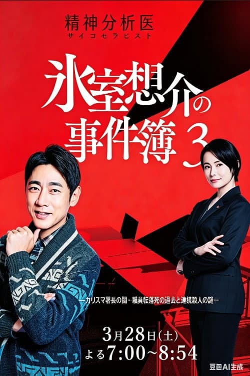 氷室想介の事件簿3-カリスマ塾長の闇…職員転落死の過去と連続殺人の謎- poster