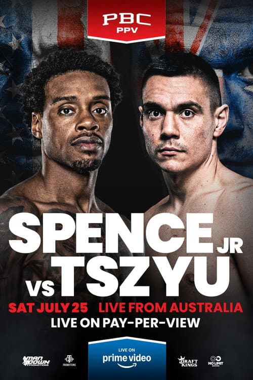 Errol Spence Jr. vs. Tim Tszyu poster