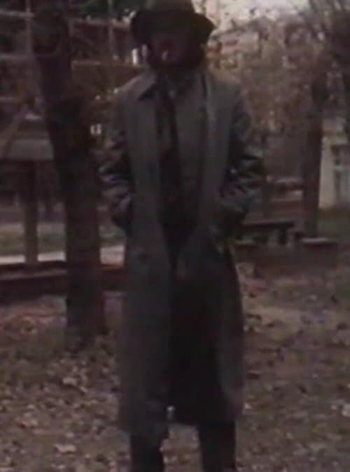 A Silhouette in the Window Across the Street poster