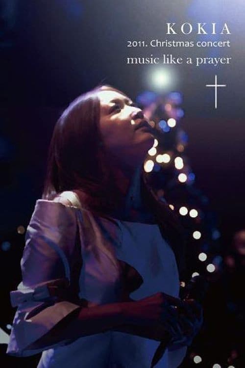 KOKIA 2011 Christmas concert "music like a prayer" poster