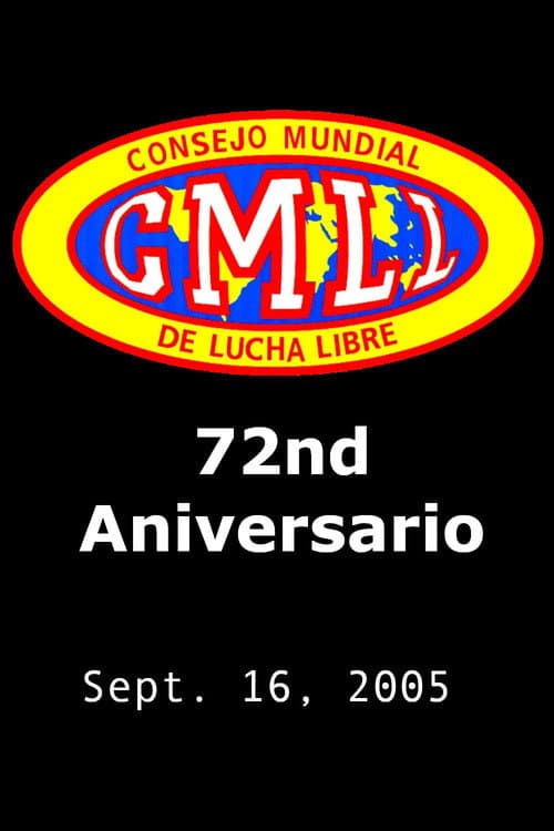 CMLL 72nd Anniversary Show poster