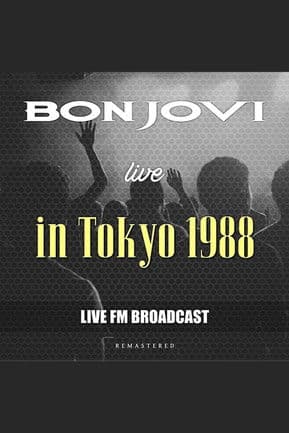 Bon Jovi live in Tokyo 1988 poster