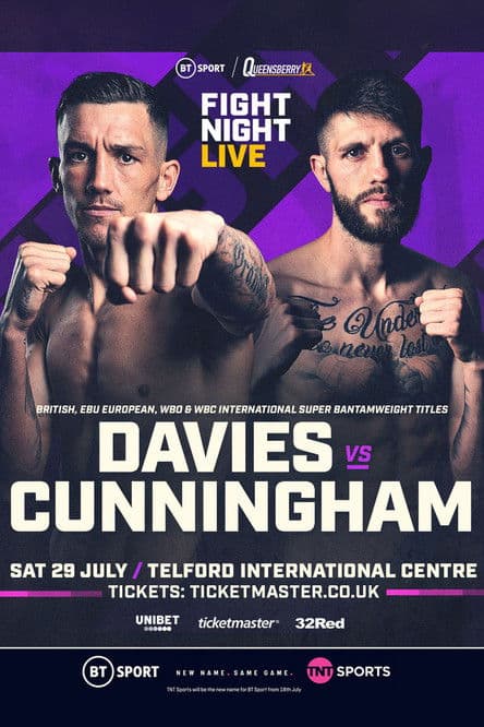 Liam Davies vs. Jason Cunningham poster
