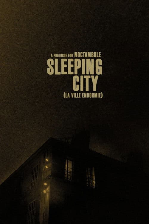 Sleeping City - La ville endormie (a prologue for Noctambule) poster