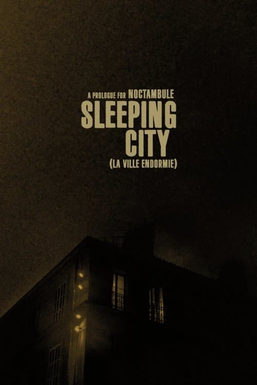 Sleeping City - La ville endormie (a prologue for Noctambule) poster