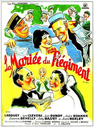 La Mariée du régiment poster