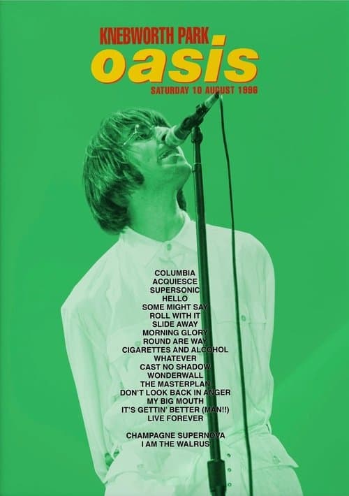 Oasis: First Night Live at Knebworth Park poster