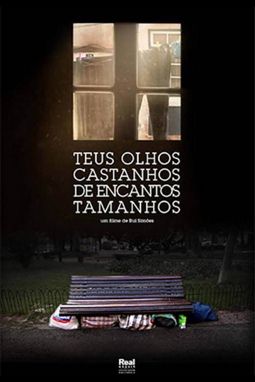 Teus olhos castanhos de encantos tamanhos poster