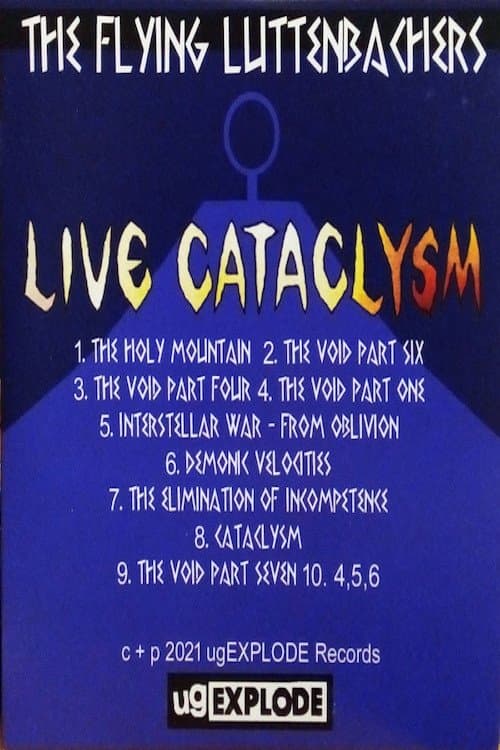 The Flying Luttenbachers – Live Cataclysm poster