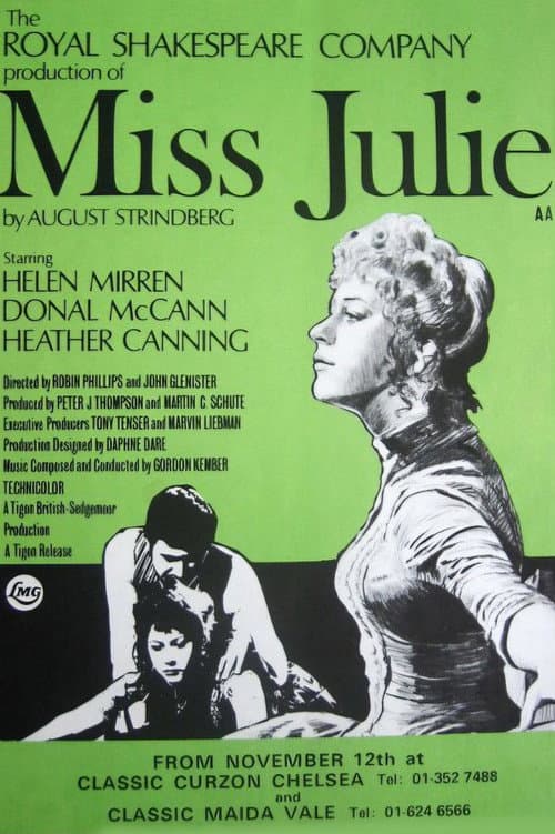 Miss Julie poster