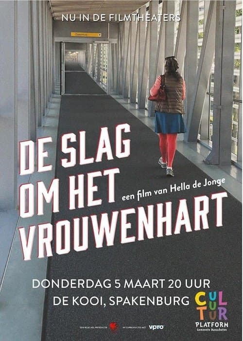 De slag om het vrouwenhart poster
